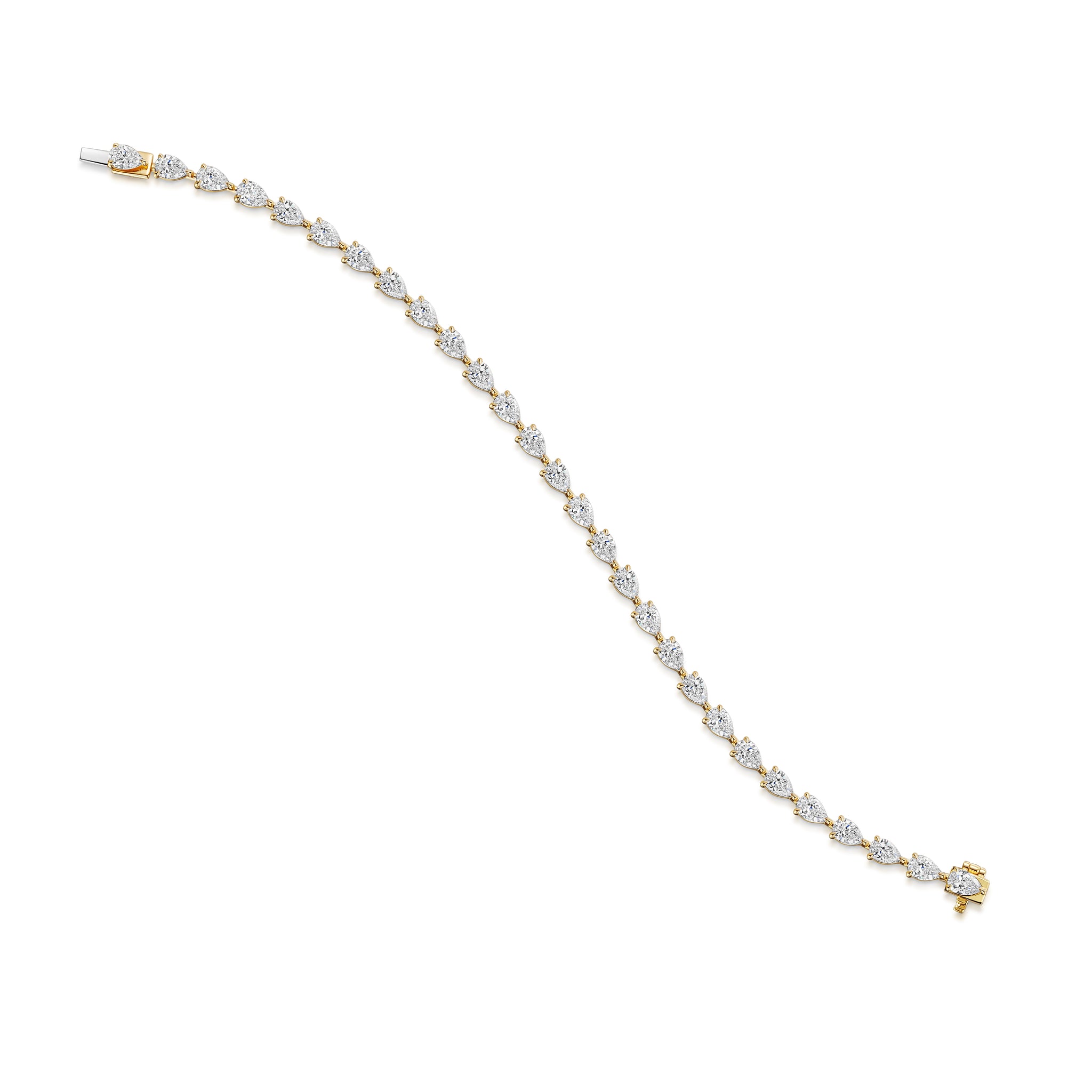Talon Setting Tennis BraceletDiamonds Bracelets