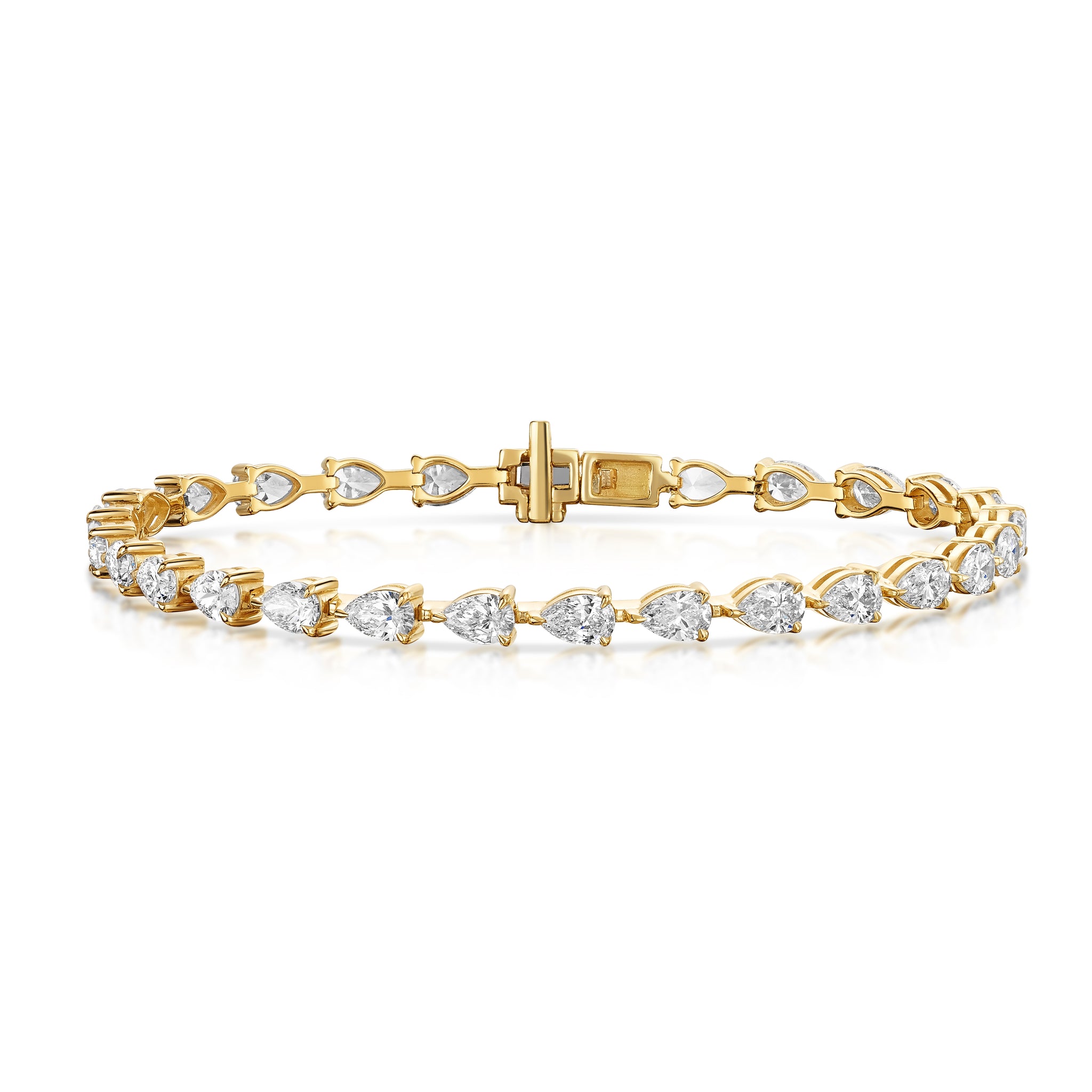 Talon Setting Tennis BraceletDiamonds Bracelets