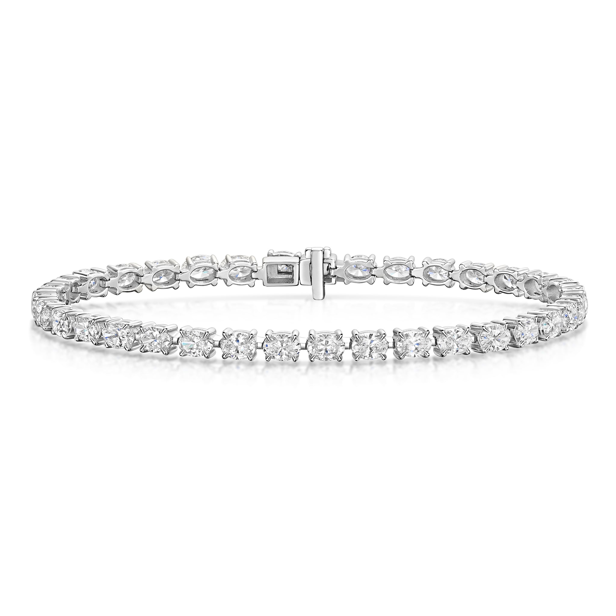 Talon Setting Tennis BraceletDiamonds Bracelets