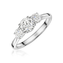 Talon Setting Three Stone Diamond Ring