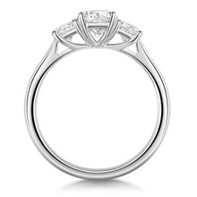 Talon Setting Three Stone Diamond Ring