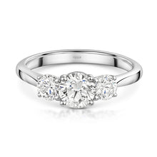 Talon Setting Three Stone Diamond Ring