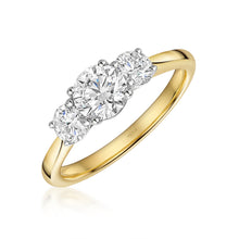Talon Setting Three Stone Diamond Ring