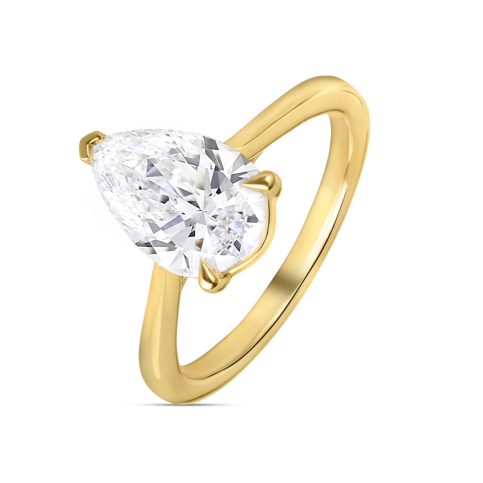 Talon Setting Solitaire Diamonds Rings
