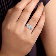 Prong Setting Three Stone Ring Diamonds Rings