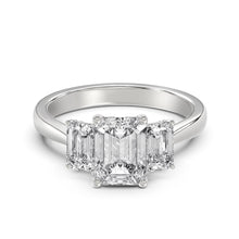 Prong Setting Three Stone Ring Diamonds Rings