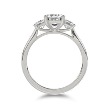 Prong Setting Three Stone Ring Diamonds Rings