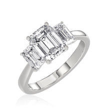 Prong Setting Three Stone Ring Diamonds Rings