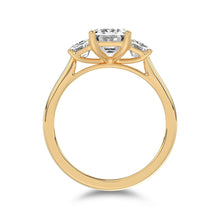 Prong Setting Three Stone Ring Diamonds Rings