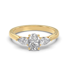 Prong Setting Three Stone Ring Diamonds Rings