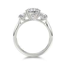 Prong Setting Three Stone Ring Diamonds Rings