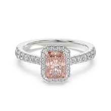 Talon Setting Halo Diamonds Rings