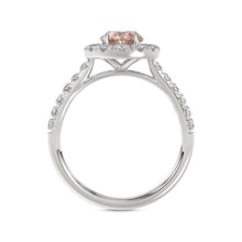 Talon Setting Halo Diamonds Rings