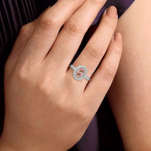 Talon Setting Halo Diamonds Rings