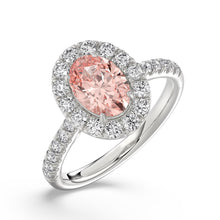 Talon Setting Halo Diamonds Rings