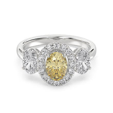 Talon Setting Halo Diamonds Rings