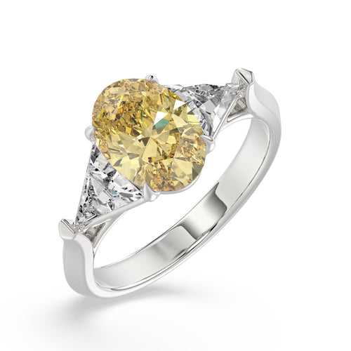 Talon Setting Three Stone Ring Diamonds Rings