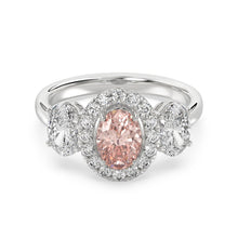 Talon Setting Halo Diamonds Rings