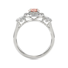 Talon Setting Halo Diamonds Rings
