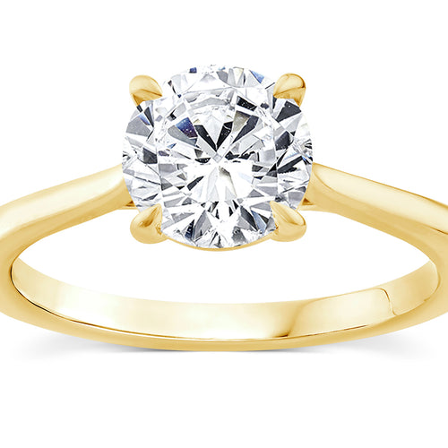 Prong Setting Three Quarter Eternity Diamonds Rings