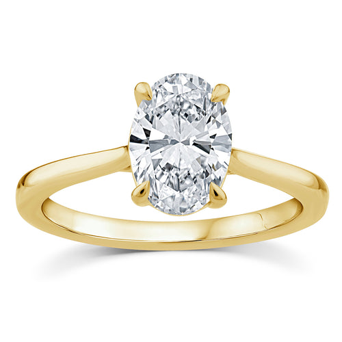 Talon Setting Solitaire Diamonds Rings
