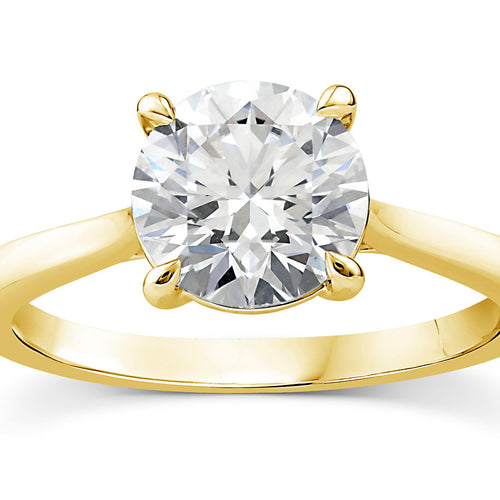 Prong Setting Three Quarter Eternity Diamonds Rings