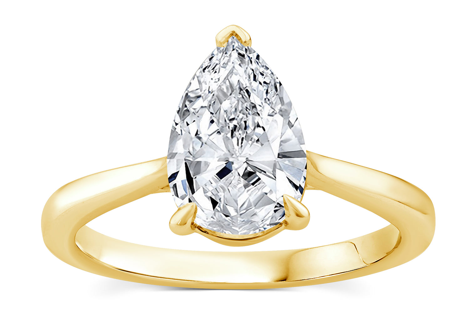 Talon Setting Solitaire Diamonds Rings