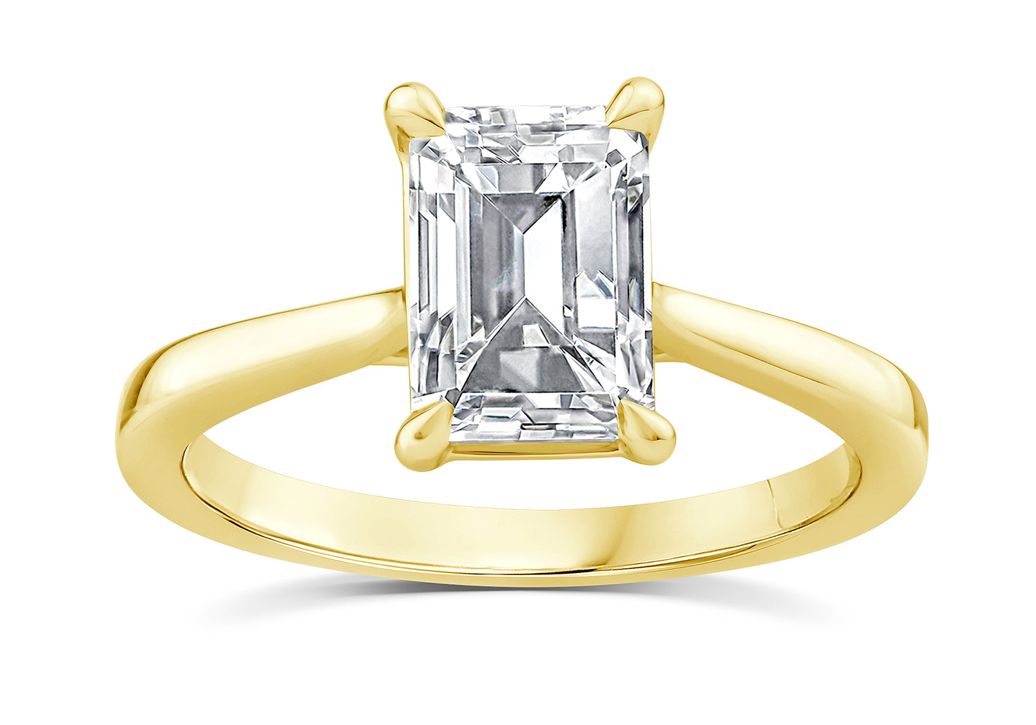 Talon Setting Solitaire Diamonds Rings