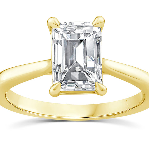 Talon Setting Solitaire Diamonds Rings