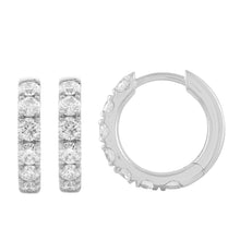 Prong Setting HuggiesDiamonds Earrings