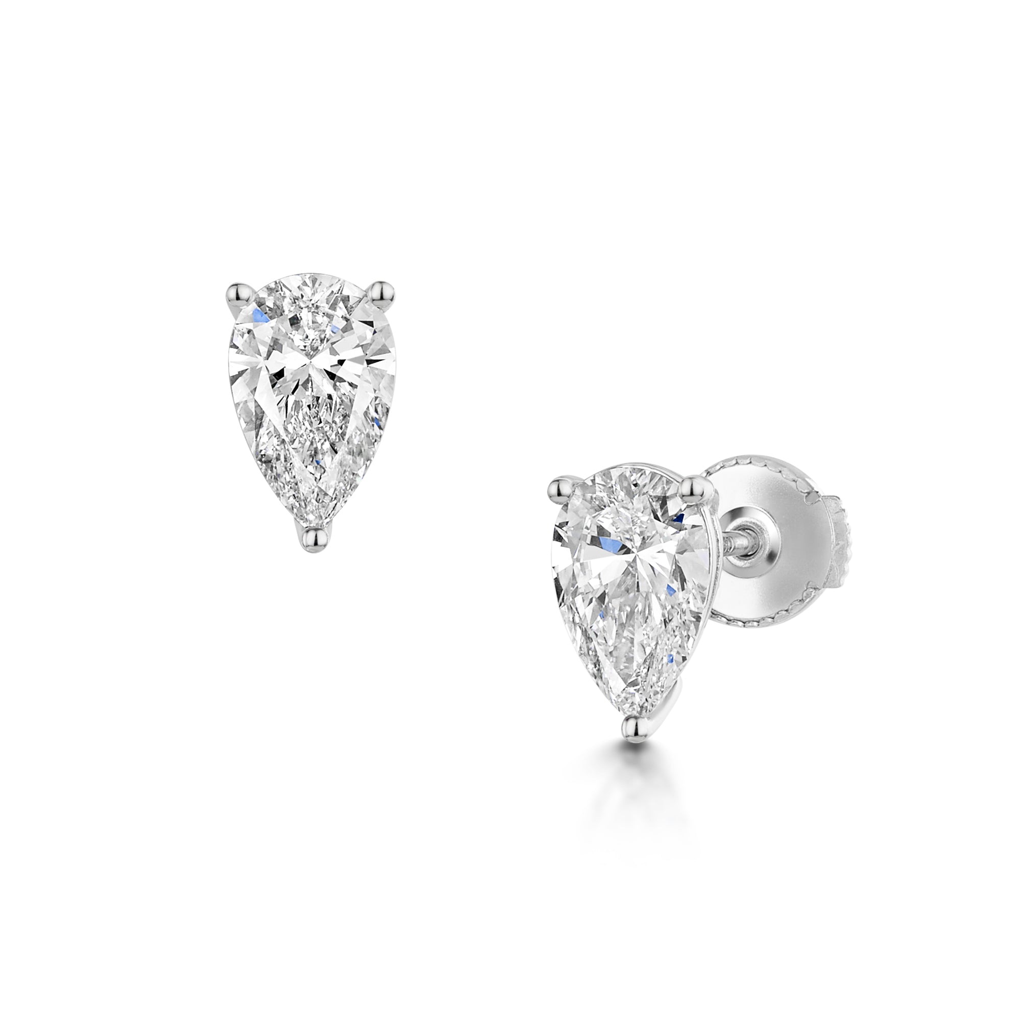 Prong Setting Studs Earring