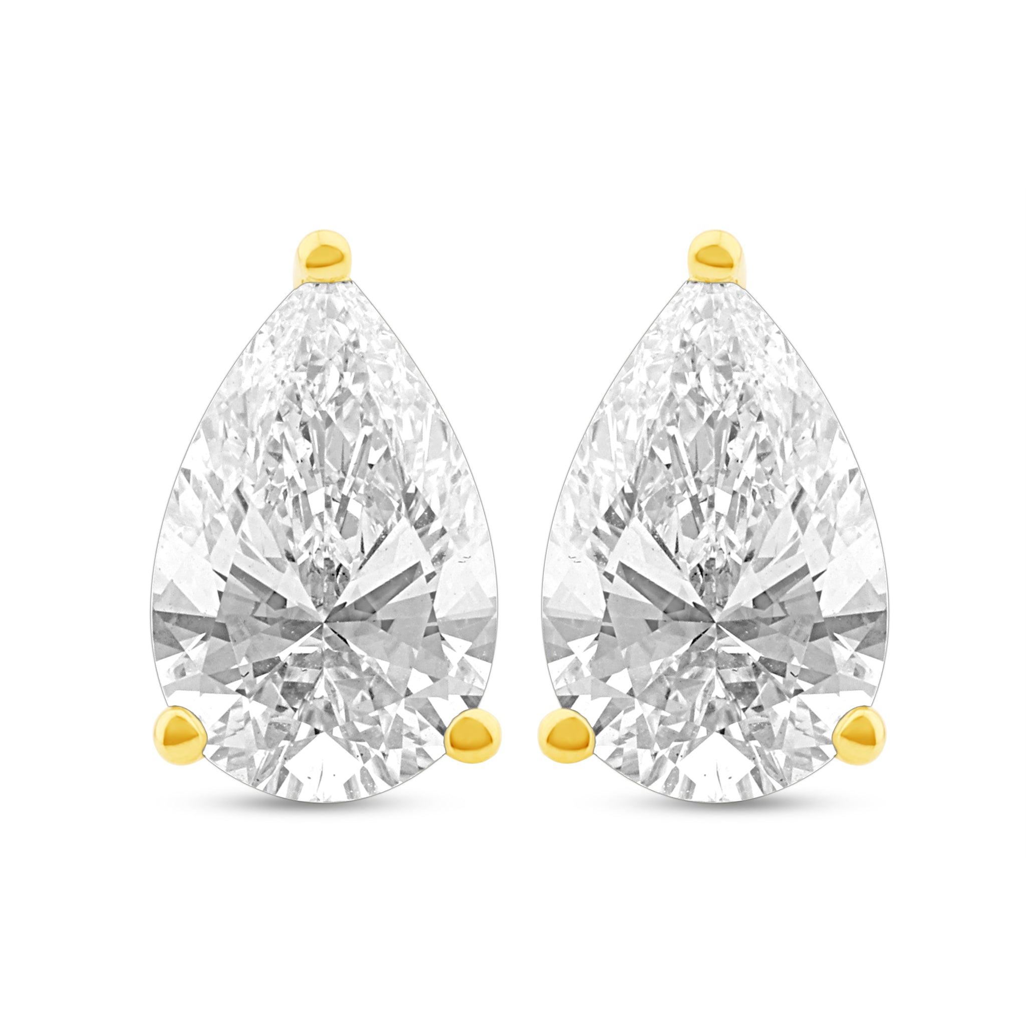 Prong Setting StudsDiamonds Earrings