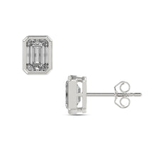 Bezel Setting StudsDiamonds Earrings