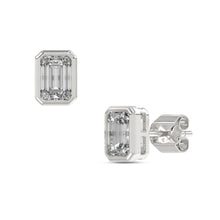Bezel Setting StudsDiamonds Earrings