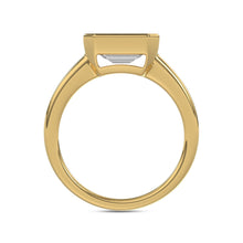 Bezel Setting Solitaire Diamonds Rings