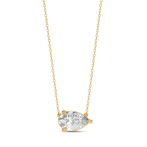 Talon Setting Single Stone Diamonds Pendants