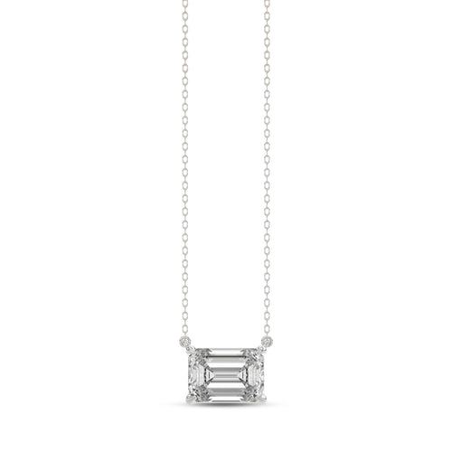 Talon Setting Single Stone Diamonds Pendants