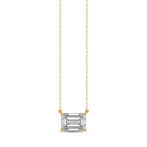 Talon Setting Single Stone Diamonds Pendants