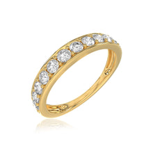 Channel Setting Half Eternity   Diamonds Rings