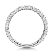 Prong Setting Three Quarter Eternity Diamond Ring