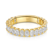 Prong Setting Three Quarter Eternity Diamond Ring