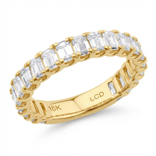 Prong Setting Three Quarter Eternity Diamonds Rings