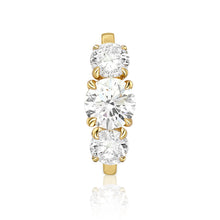 Talon Setting Three stone Ring Diamonds Rings