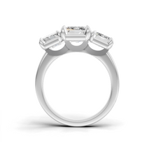 Talon Setting Three Stone Ring Diamonds Rings