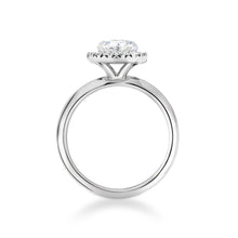 Talon Setting Halo Diamond Ring