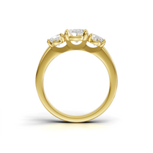 Talon Setting Three stone Ring Diamonds Rings
