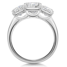 Talon Setting Three stone Ring Diamonds Rings