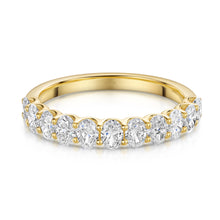 Prong Setting Three Quarter Eternity Diamonds Rings