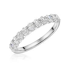 Prong Setting Three Quarter Eternity Diamonds Rings