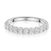 Prong Setting Three Quarter Eternity Diamonds Rings